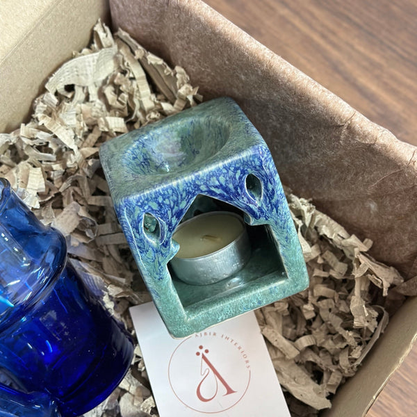 Mini Blue Tea Artisan Gift Box