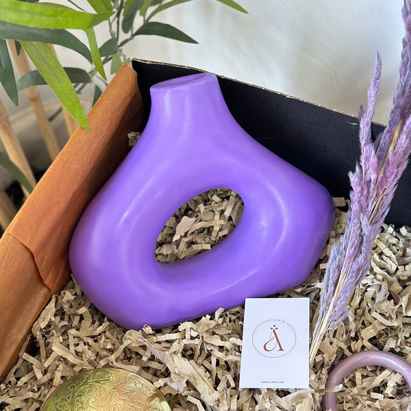 XL Medina Purple Handcrafted Gift Box