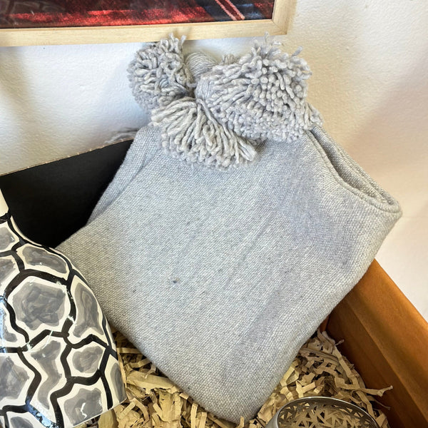 XL Zellige grey handcrafted gift box