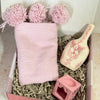 Baby pink handmade gift box