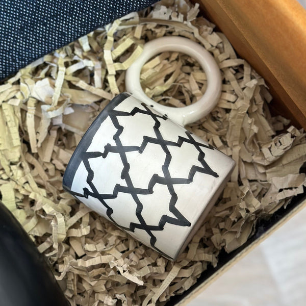 XL Tafoukt black handcrafted gift box