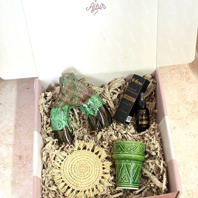 Azul Green Printed Gift Box