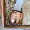 Kdib beige bronze handcrafted gift box