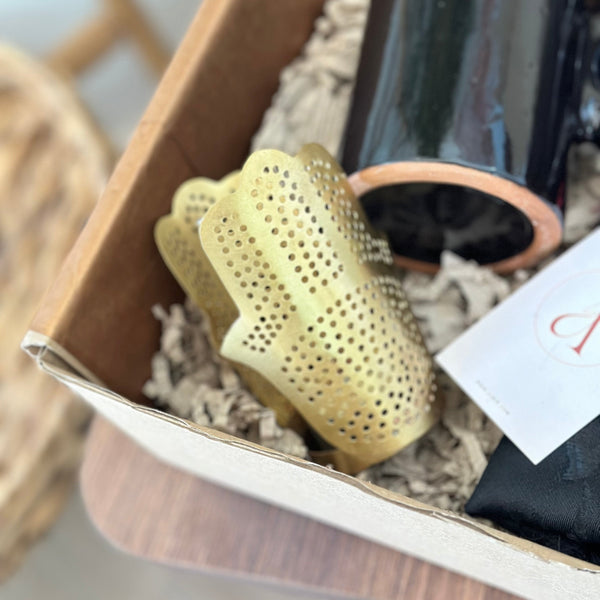 Kdib black handcrafted gift box