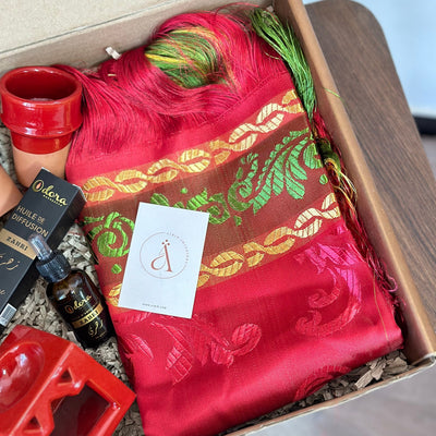 Kdib Red Handcrafted Gift Box