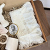 Kdib white handcrafted gift box