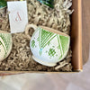 Green Amazigh cactus handcrafted gift box