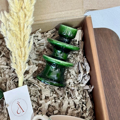 Green Amazigh cactus handcrafted gift box