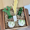Green Amazigh cactus handcrafted gift box
