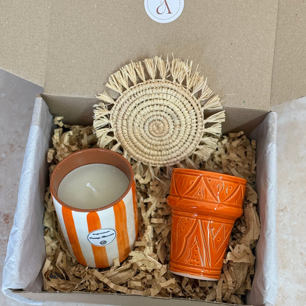 Mini Tizwelt orange gift box