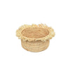 Panier Anouz  à franges naturel - Ajbir