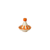 Mini Tagine rayé orange (sel et poivre) - Ajbir