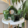 Green Beldi glass