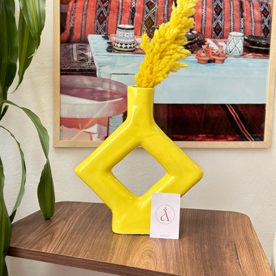 Yellow pampas
