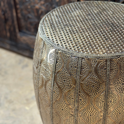 Handcrafted bronze brass coffee table
